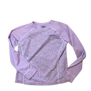 Timberland  Womens Pink Sweater top medium Long Sleeve With Polartec